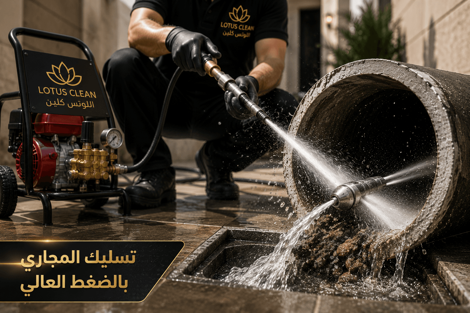 تسليك مجاري بالضغط العالي بجدة