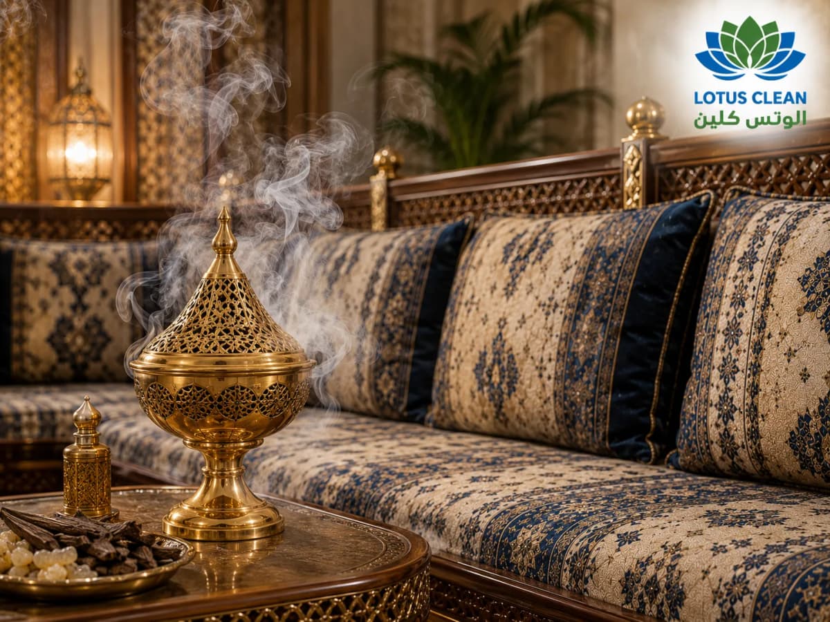 تعطير وتطهير المجالس بالبخار والعود والمسك بجدة
