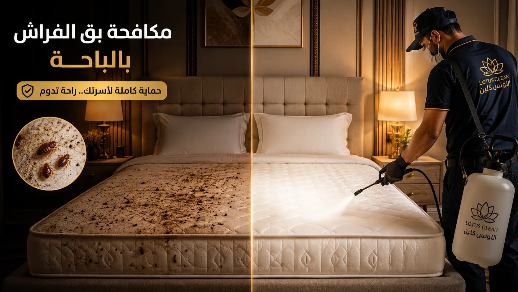 نصائح الوقاية من البق نصائح وأهم طرق فعالة للوقاية من بق الفراش وحماية منازل الباحة من الحشرات