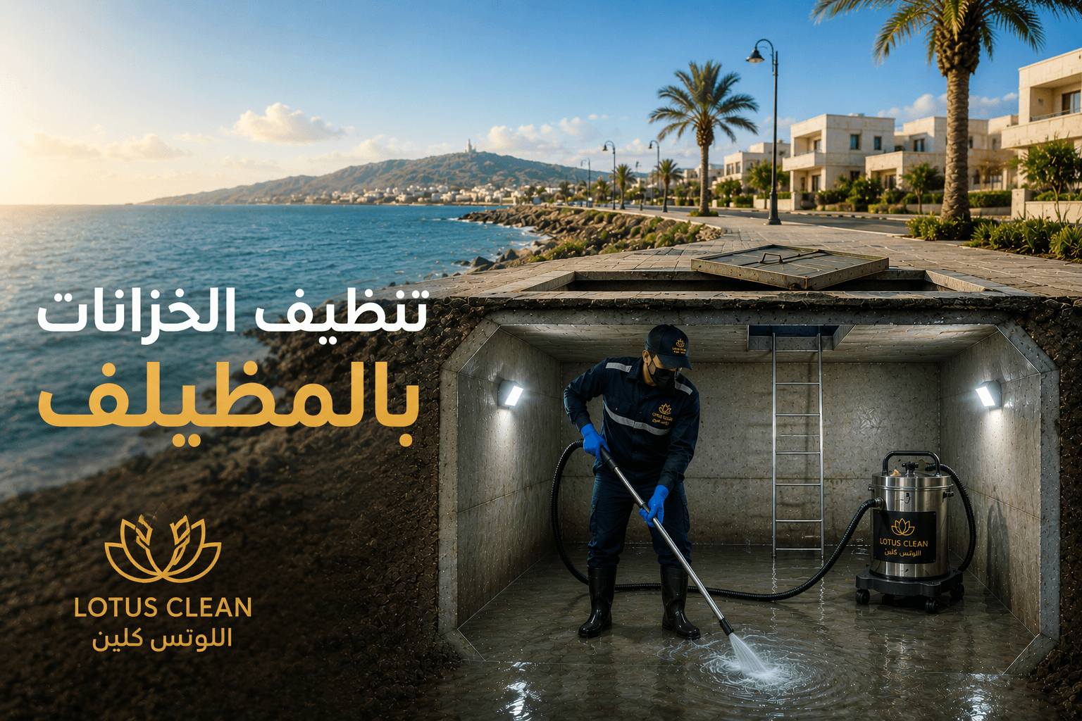 شركة تنظيف خزانات بالمظيلف تنظيف الخزانات في المظيلف وتعقيمها