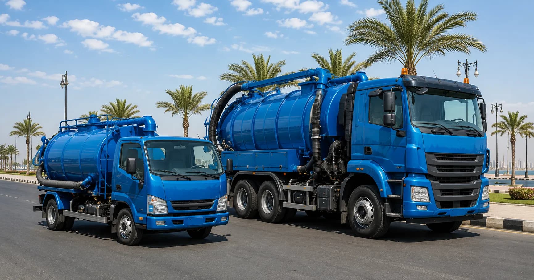 دليل وايتات شفط الصرف الصحي: كيف تختار الحجم المناسب لصهريج الصرف
