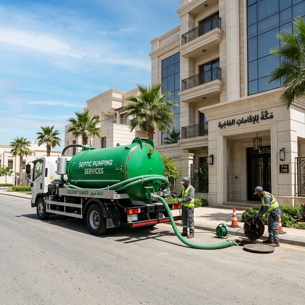 وايت شفط بيارات بالرياض سعة 12000 لتر لخدمة الفنادق والمنازل