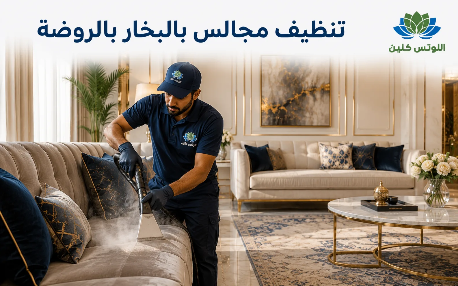 تنظيف وتلميع المنازل في حي الروضة