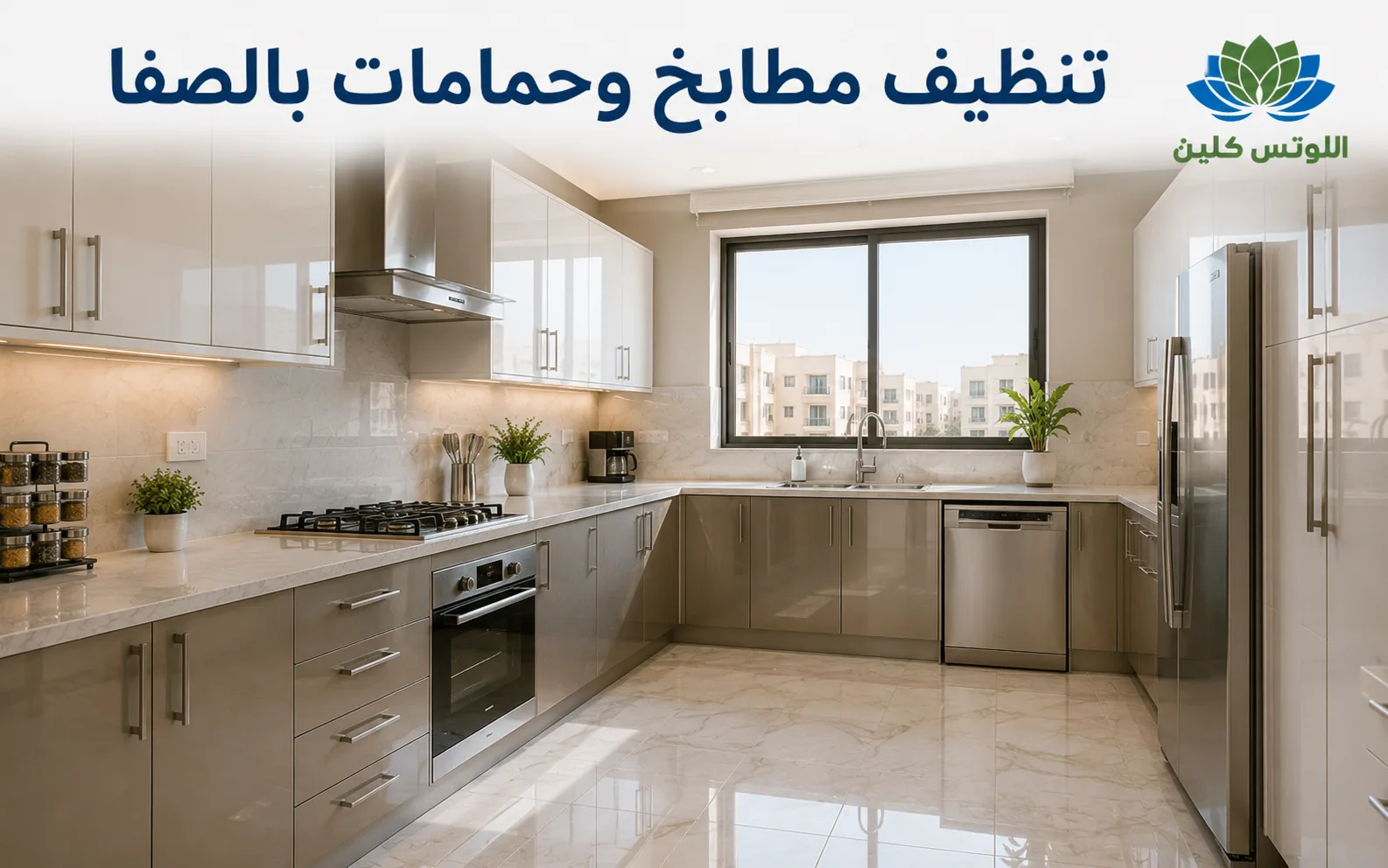 تنظيف وتلميع المنازل في حي الصفا